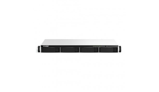 QNAP TS-464eU NAS Rack (1U) Intel® Celeron® N5095 8 GB DDR4 0 TB QNAP Turbo System Aluminium, Black