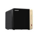 QNAP TS-464 NAS Tower Intel® Celeron® N5095 8 GB DDR4 0 TB QNAP QTS Black