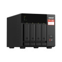 QNAP TS-473A + QSW-1105-5T Bundle Pack NAS Tower Ryzen Embedded V1500B 8 GB DDR4 0 TB QNAP Turbo Sys