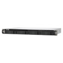 QNAP TS-433eU NAS Rack (1U) Cortex-A Cortex-A55 4 GB 0 TB QNAP Turbo System Black