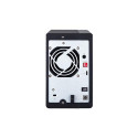 QNAP TR-002 storage drive enclosure HDD/SSD enclosure Black 2.5/3.5&quot;