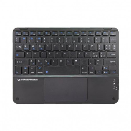 Conceptronic TOBIN01BIT 10-inch Bluetooth Touchpad Keyboard, QWERTY Italian