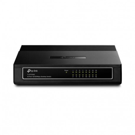 TP-LINK | Switch | TL-SF1016D | Desktop | 10/100 Mbps (RJ-45) ports quantity 16 | Power supply type 