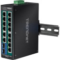Trendnet TI-PG162 network switch Unmanaged Gigabit Ethernet (10/100/1000) Power over Ethernet (PoE) 
