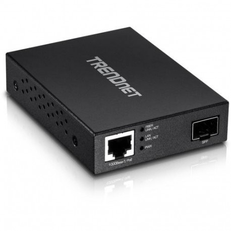 Trendnet TFC-PGSFP network media converter 2000 Mbit/s Black