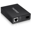 Trendnet TFC-PGSFP network media converter 2000 Mbit/s Black