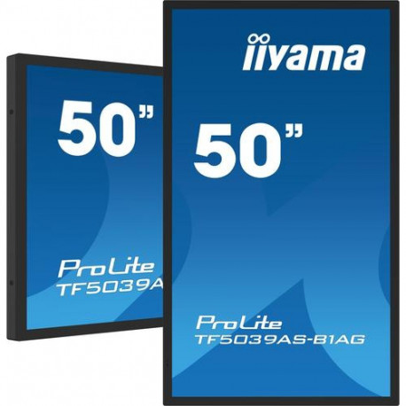 iiyama TF5039AS-B1AG computer monitor 125.7 cm (49.5") 3840 x 2160 pixels 4K Ultra HD LED Touch