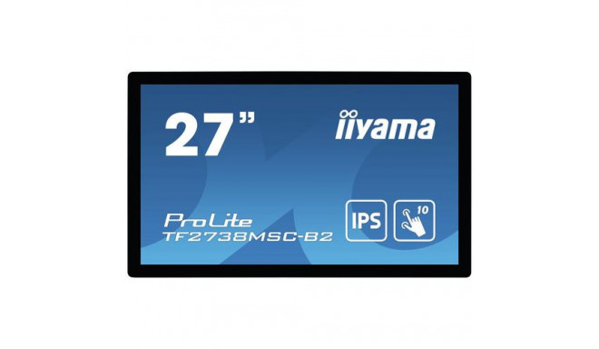 iiyama ProLite TF2738MSC-B2 computer monitor 68.6 cm (27&quot;) 1920 x 1080 pixels Full HD LED T