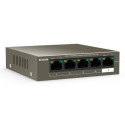 Tenda TEF1105-4-63W network switch Unmanaged Fast Ethernet (10/100) Power over Ethernet (PoE) Deskto