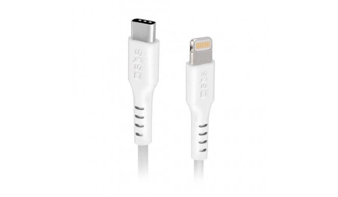 SBS Lightning - Type-C cable for data and charging