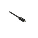 StarTech.com 0.8 m (2.7 ft.) Thunderbolt 3 to Thunderbolt 3 Cable - 40Gbps