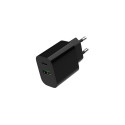 Gembird TA-UC-PDQC20-01-BK mobile device charger Universal Black AC Fast charging Indoor