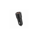 Gembird TA-UC-A2QC36-CAR-01 mobile device charger Mobile phone, Smartphone Black Cigar lighter Fast 
