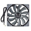 Scythe SU1225FD12M-RH computer cooling system Computer case Fan 12 cm Black, Grey