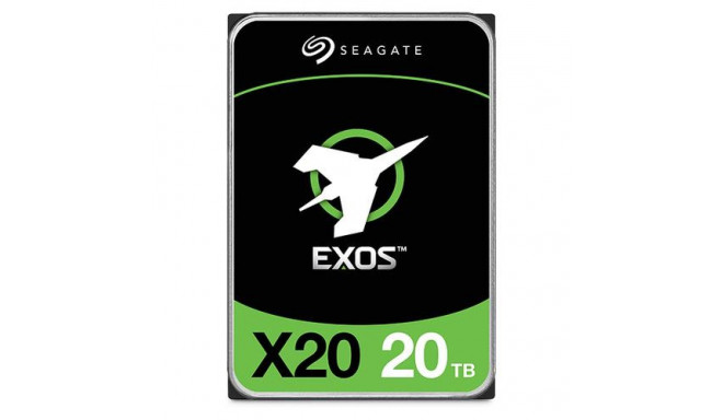 Seagate Enterprise Exos X20 internal hard drive 20 TB 7200 RPM 3.5&quot; Serial ATA III