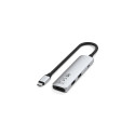 Satechi ST-P4SS interface hub USB Type-C 10000 Mbit/s Silver