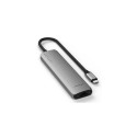 Satechi ST-P7SM interface hub USB Type-C 10000 Mbit/s Grey