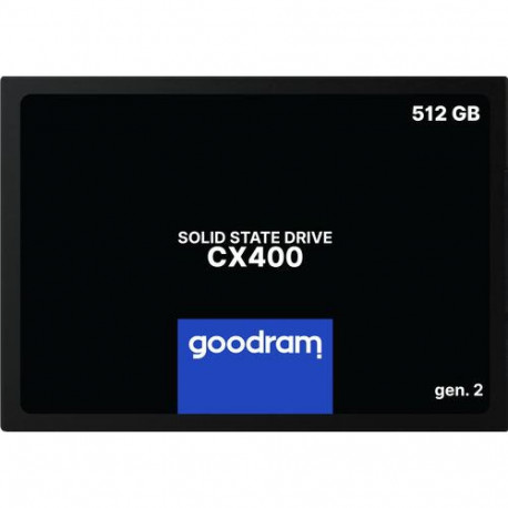 Goodram CX400 gen.2 2.5" 512 GB Serial ATA III 3D TLC NAND