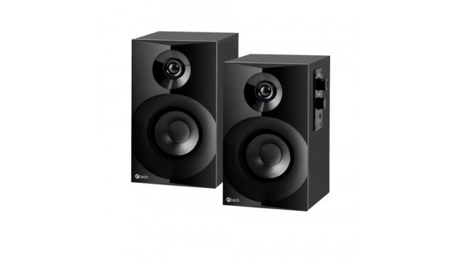 C-TECH SPK-14 loudspeaker 2-way Black Wired 12 W