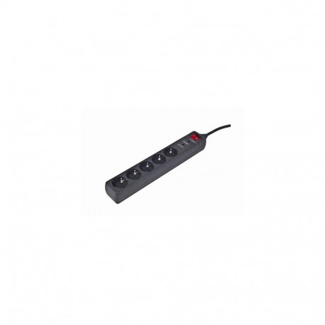 EnerGenie SPG5-C-15 surge protector Black 5 AC outlet(s) 250 V 4.5 m