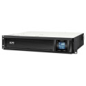 APC Smart-UPS C, Line Interactive, 2000VA, Rackmount 2U, 230V, 6x IEC C13 outlets, USB and Serial co