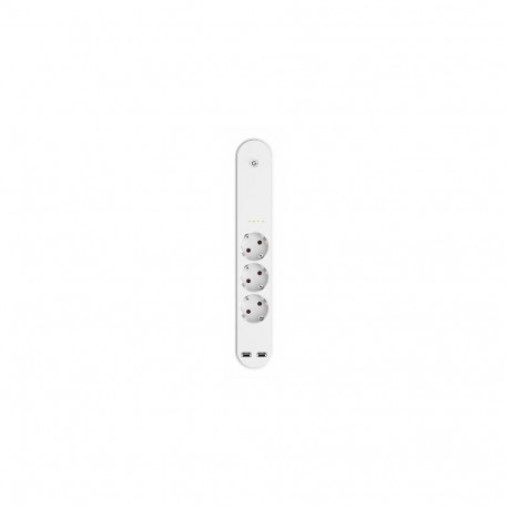 Denver SHP-310U Smart power strip 3 AC outlet(s) Type F 1.5 m 2 3680 W White