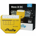 Shelly Qubino Wave i4 DC Smart switch Yellow