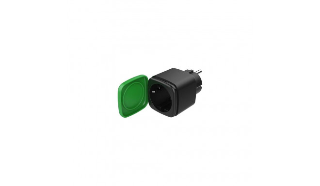 Deltaco SH-OP01 smart plug 3120 W Black, Green