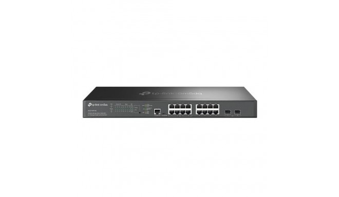 TP-Link Omada 16-Port 2.5G and 2-Port 10GE SFP+ L2+ Managed Switch with 8-Port PoE+