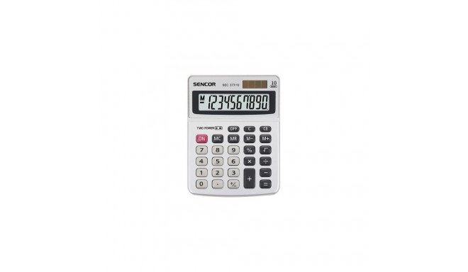 Sencor SEC 377/10 calculator Pocket Basic White