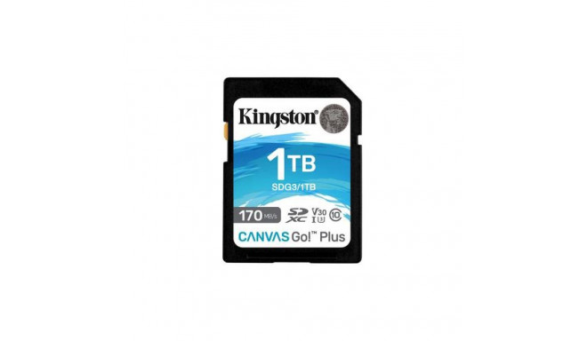 Kingston Technology Canvas Go! Plus 1TB SDXC Canvas Go Plus 170R C10 UHS-I U3 V30
