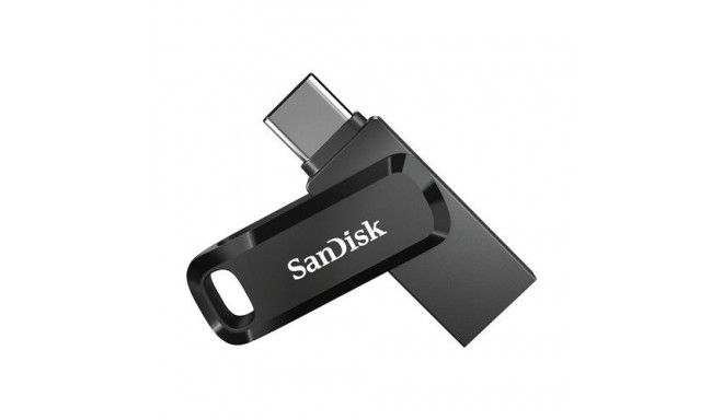 SanDisk Ultra Dual Drive USB flash drive 128 GB USB Type-A / USB Type-C 3.2 Gen 1 (3.1 Gen 1) Black,