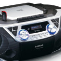 Lenco SCD-720SI radio Portable Digital Black, Silver