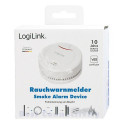 LogiLink SC0010 smoke detector Photoelectrical reflection detector Wireless