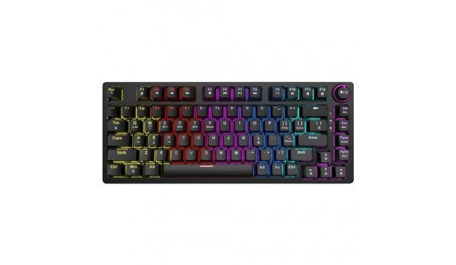 Savio Phenix SAVGK- RED keyboard Gaming USB + RF Wireless + Bluetooth QWERTY US English Black