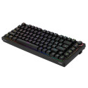 Savio SAVGK-PHENIX YELLOW keyboard Gaming USB + RF Wireless + Bluetooth QWERTY US English Black