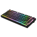 Savio SAVGK-PHENIX RED PUDDING keyboard Gaming USB + RF Wireless + Bluetooth QWERTY US English Black
