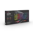 Savio SAVGK-PHENIX YELLOW keyboard Gaming USB + RF Wireless + Bluetooth QWERTY US English Black