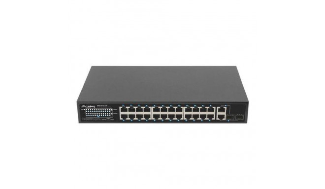 Lanberg RSFE-24P-2C-250 network switch Unmanaged Gigabit Ethernet (10/100/1000) Power over Ethernet 