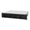 Synology RackStation RS1221RP+ NAS/storage server Rack (2U) Ryzen Embedded V1500B 4 GB DDR4 0 TB Dis