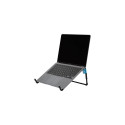 R-Go Tools Laptop stand R-Go Steel Travel, ergonomic and foldable, suitable for 10-22 inch laptop, b
