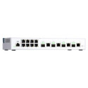 QNAP QSW-M408-4C network switch Managed L2 Gigabit Ethernet (10/100/1000) White