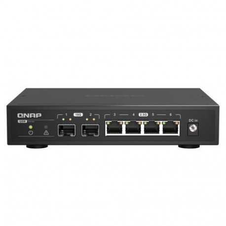 QNAP QSW-2104-2S network switch Unmanaged 2.5G Ethernet Black