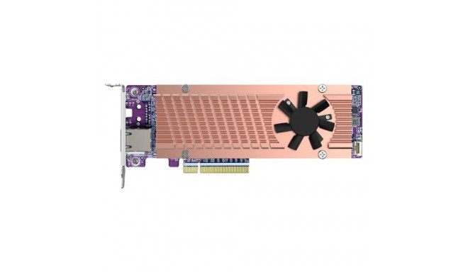 QNAP Card QM2 interface cards/adapter Internal PCIe, RJ-45