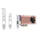 QNAP Card QM2 interface cards/adapter Internal PCIe, RJ-45