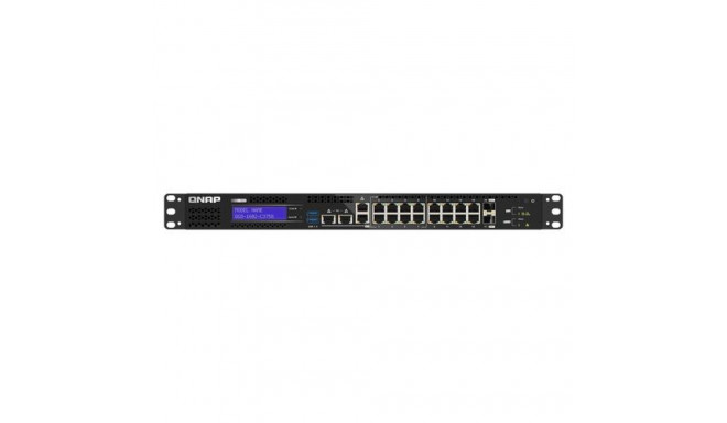 QNAP QGD-1602-C3758-16G network switch Managed L2 2.5G Ethernet (100/1000/2500) Black, Grey