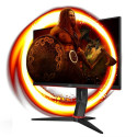 AOC G2 Q24G2A/BK LED display 60.5 cm (23.8&quot;) 2560 x 1440 pixels Quad HD LCD Black, Red
