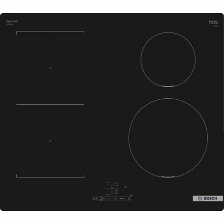 Bosch Serie 4 PWP611BB5E hob Black Built-in 60 cm Zone induction hob 4 zone(s)
