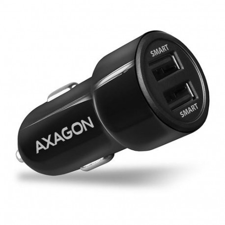 Axagon PWC-5V5 mobile device charger Mobile phone, Smartphone, Tablet, Universal Black Cigar lighter