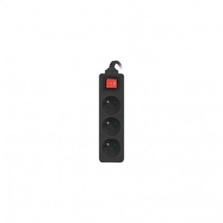 Lanberg PS1-03E-0300-BK power extension 3 m 3 AC outlet(s) Indoor/outdoor Black